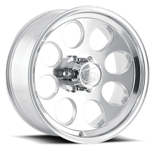 Ion Alloy Wheels 171 17x9.0 Wheel 0mm ACORN Lug Type 6x139.7 POLISHED POLISHED