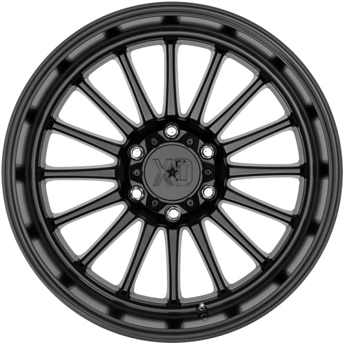 20x9 XD857 WHIPLASH, Bolt Pattern: 6x5.5/, Offset: 0, SATIN BLACK, set of 1