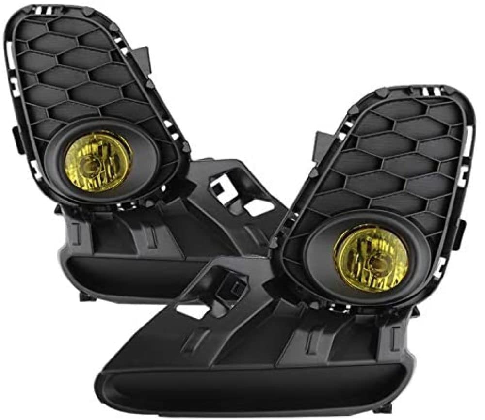 Auto Spyder 5076137 Fog Lights Black/Yellow
