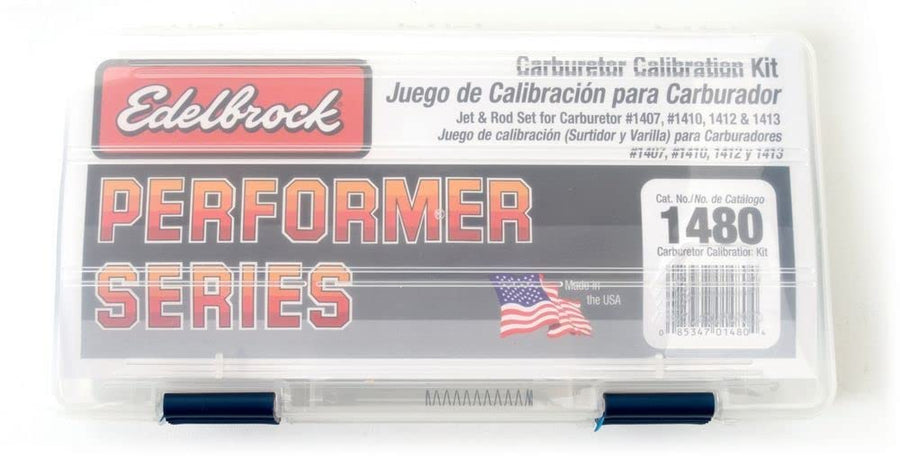 Performer Series Edelbrock Carburetor Calibration Kit 1480