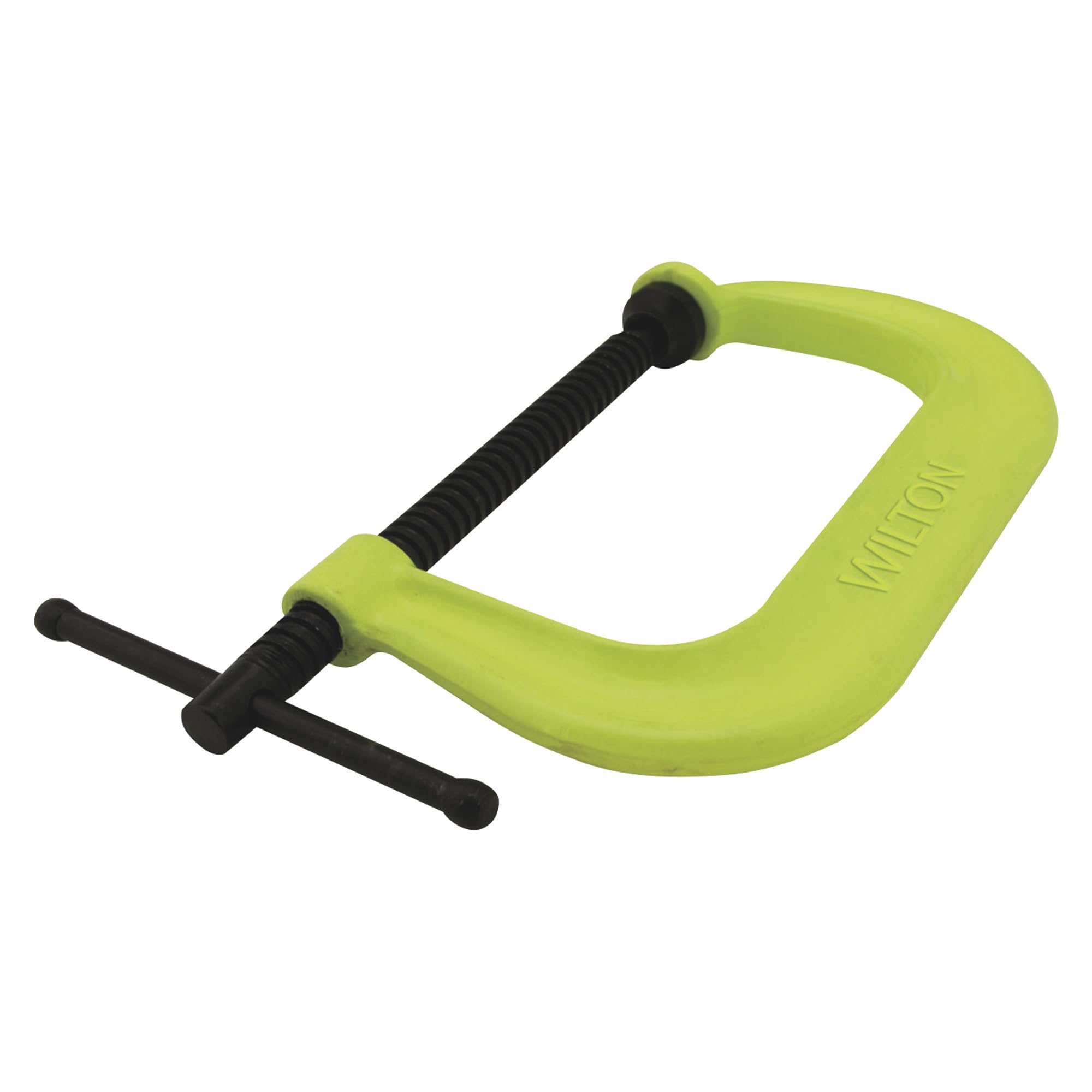 402SF - Edwards, 400 Series Hi-Vis Safety C-Clamp 0-2-1/8" Jaw Opening, 2-1/4" Throat Depth (14300)