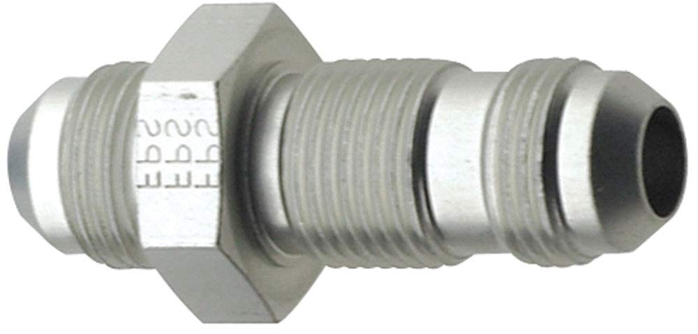 Fragola 483206-CL Performance Systems #6 Straight Bulkhead Clear