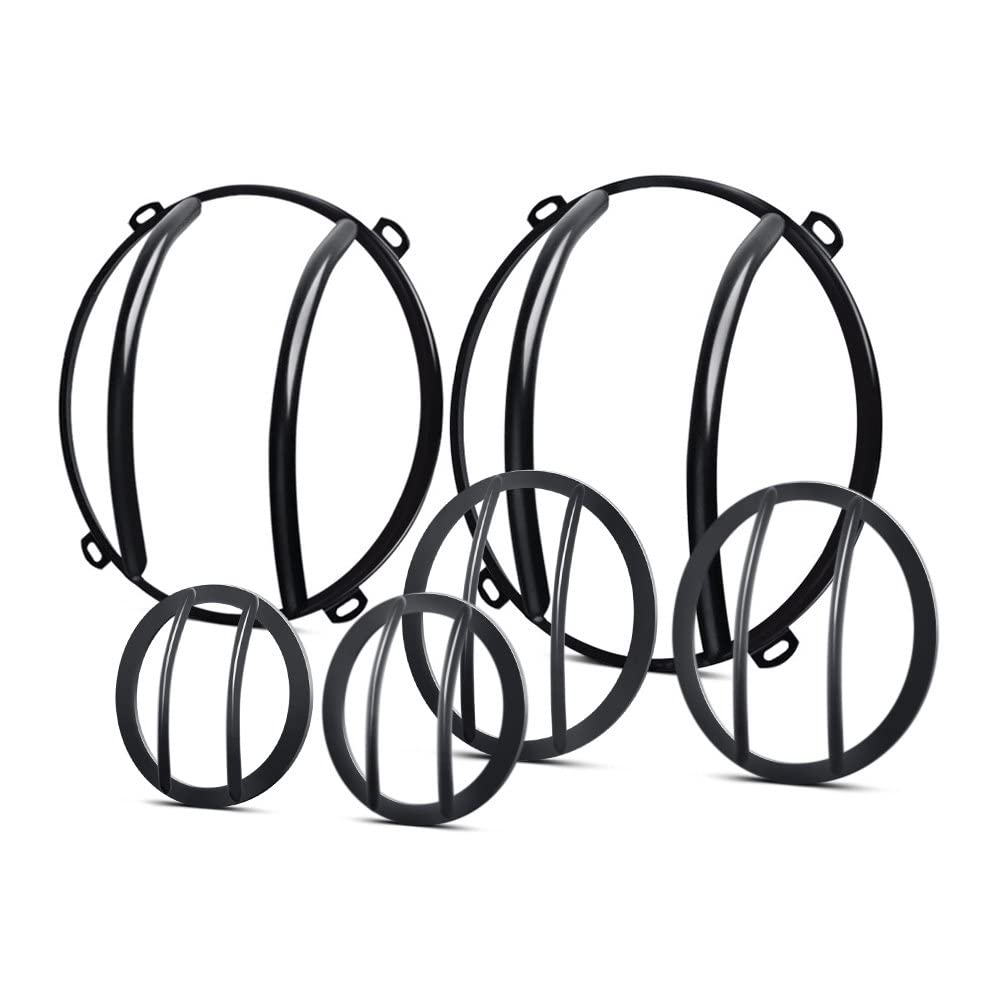 Headlight and Marker Cover Set Kentrol for 2007-2018 JK