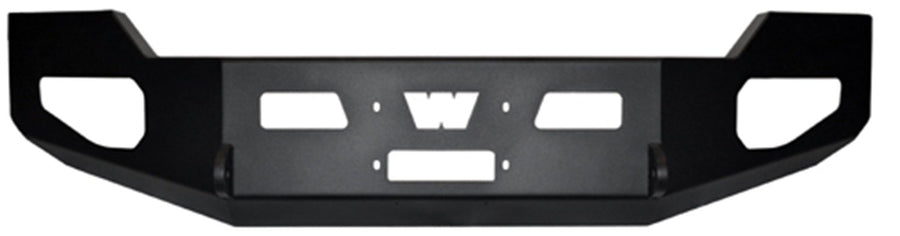 Front Bumper WARN 85881 w/o Grille Guard Tubes - Ford Super Duty