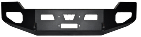 Front Bumper WARN 85881 w/o Grille Guard Tubes - Ford Super Duty