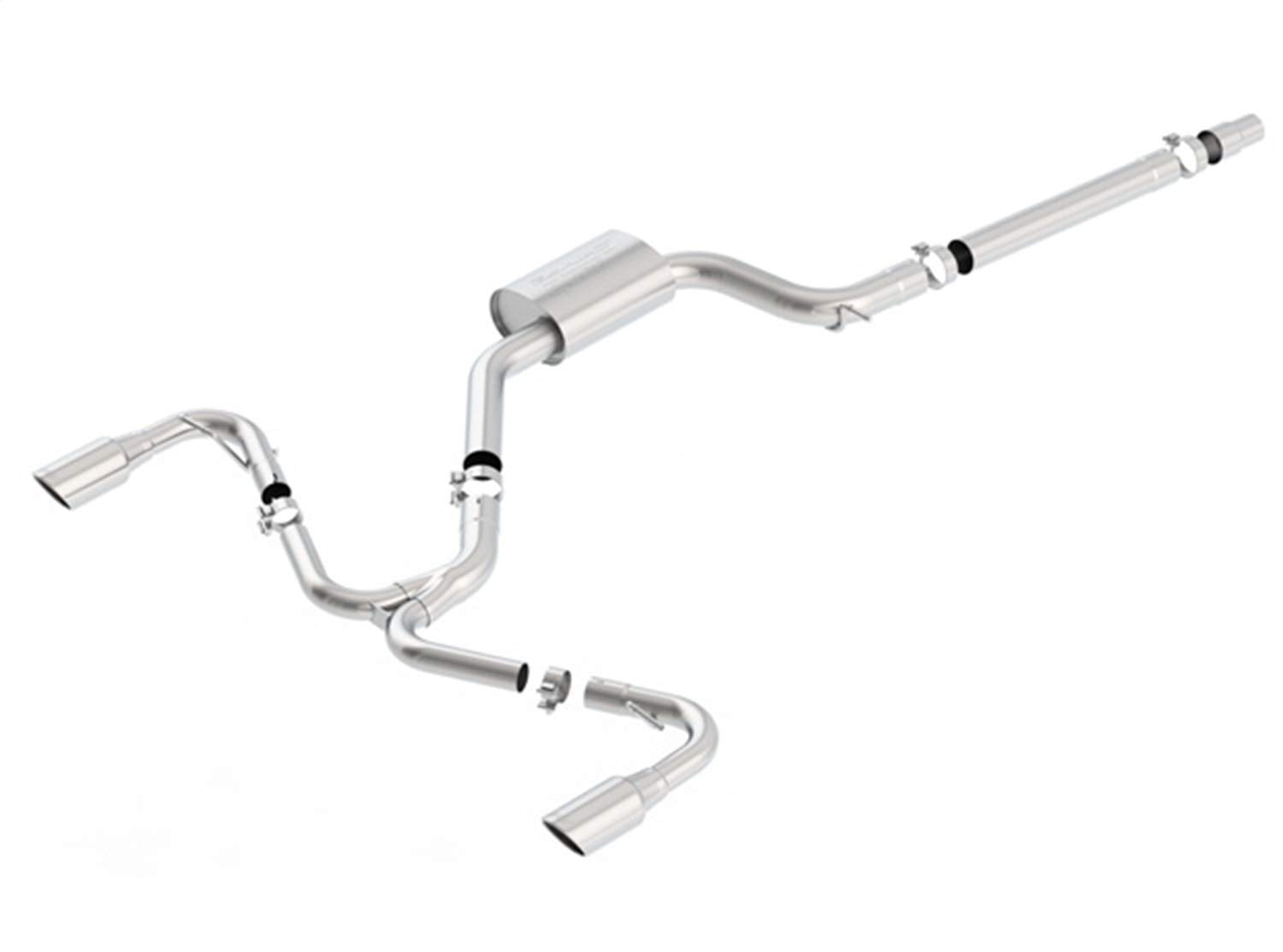 BORLA Cat-Back 140751 Performance Exhaust System for 2018-2021 Volkswagen Golf GTI MK7.5 2.0L Automatic/Manual Transmission Front Wheel Drive 2, 4 Door. Does NOT fit MK7.