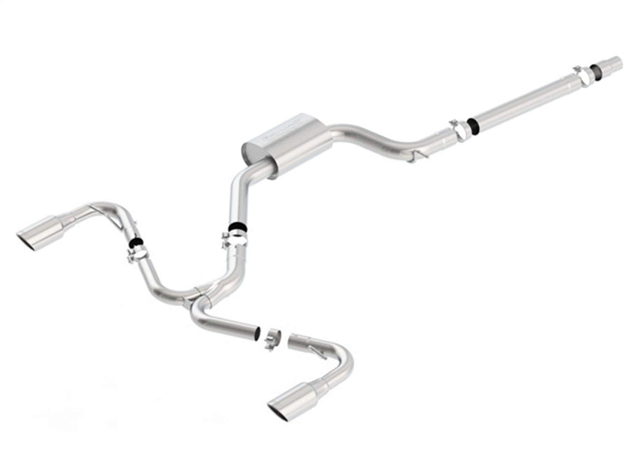 BORLA Cat-Back 140751 Performance Exhaust System for 2018-2021 Volkswagen Golf GTI MK7.5 2.0L Automatic/Manual Transmission Front Wheel Drive 2, 4 Door. Does NOT fit MK7.