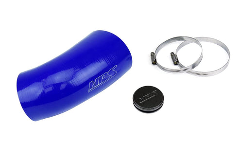 HPS Blue Performance Silicone Air Intake Hose Kit Compatible for 1999-2004 Porsche 911 Carrera C2 C4 3.4L / 3.6L F6, 57-2077-BLUE