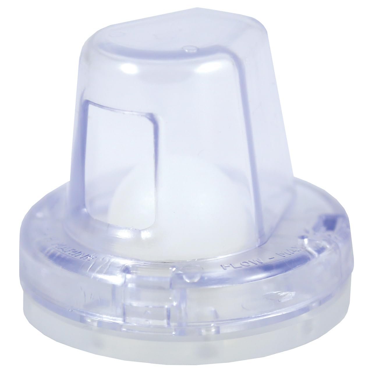 T-H Marine Flow-Max Self-Bailing Boat Ball Scupper Valve - Positive Sealing Drain Replaces Old Flapper Scuppers - Fits Over 1-1/8" Motorwell Tubes