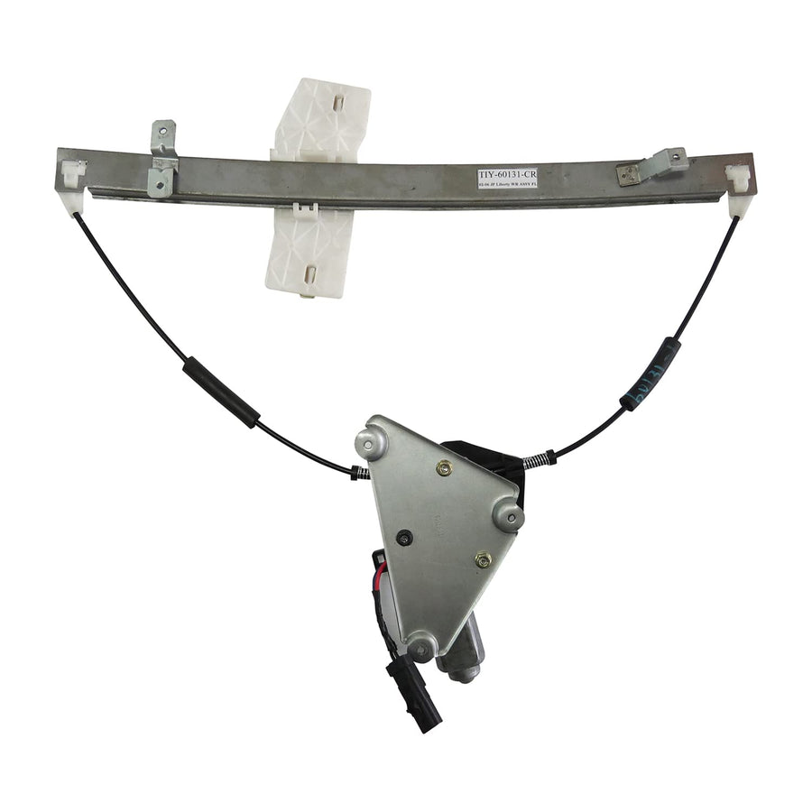 Power Window Motor and Regulator Assembly TYC 660524 Front Left-Side Compatible with 2002-2006 Jeep Liberty