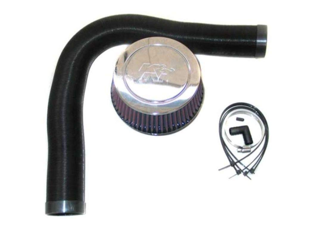Cold Air Intake Kit K&N: High Performance, Guaranteed to Increase Horsepower: 50-State Legal: Fits 2005-2016 FORD/FIAT (Ka, 500, Punto, Punto Evo, Grande Punto)57-0655