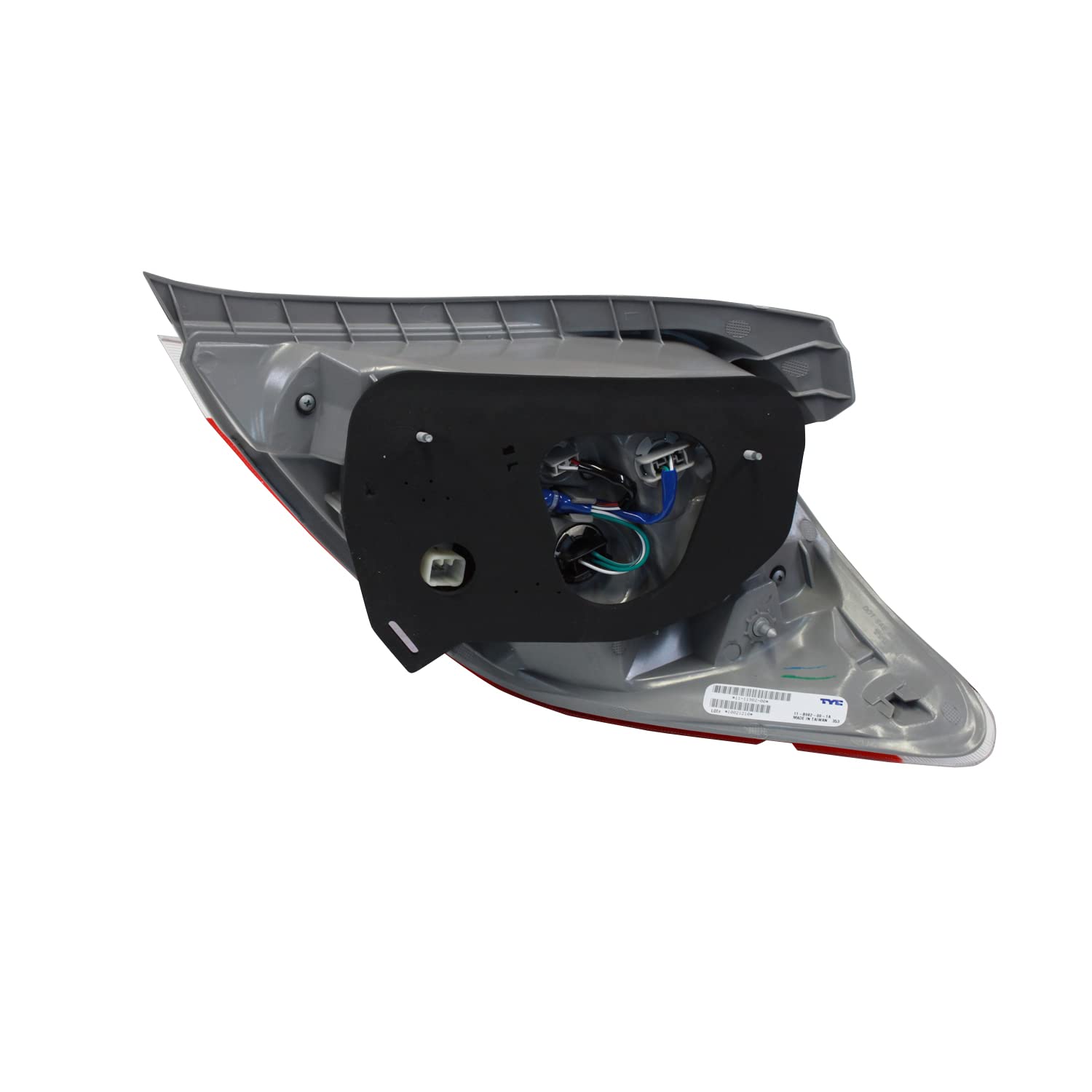 Left TYC Tail Light Assembly Compatible with 2012-2014 Toyota Yaris