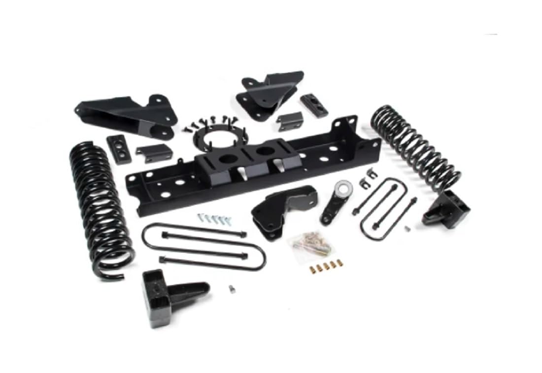 Zone Offroad 2019-2023 Dodge/Ram ZOND88N | 3500; 2024 Ram 2500/3500 4WD Diesel | 4.5 in. Std. Full Suspension Lift Kit | No OL Spr. | 3" Rr. Lift | 6 Bolt | Nitro Shocks