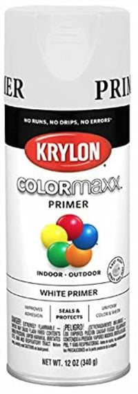Krylon 12 Oz White K05584007 Colormaxx Primer