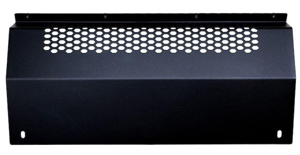 Trailfx Skid Plate Matte Black Powder Coated Steel Fits Ram 2500 2019-2024 with Mounting Hardware Fits Front Bumpers FHDSP008TI
