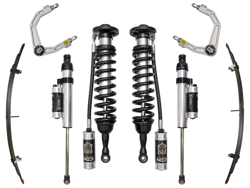 1-3" Lift ICON Stage 6 Suspension System, Billet UCA, Compatible with 2007-21 Toyotaa Tundra, K53026