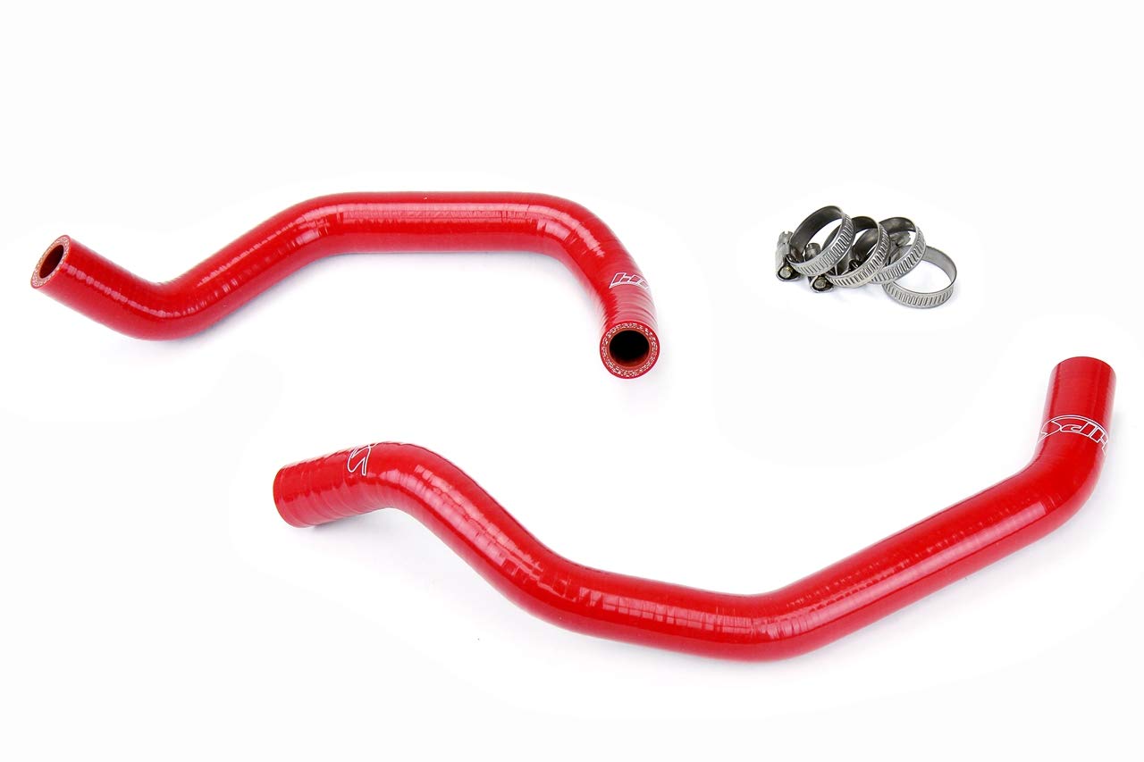 Red HPS 57-1342-RED Silicone Heater Hose Kit Coolant