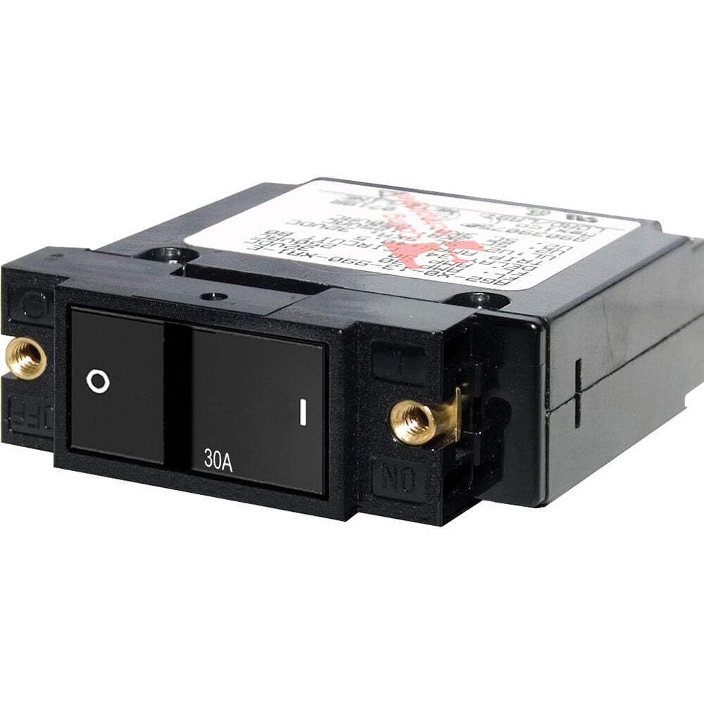 Blue Sea Systems Circuit Breaker 7406 SC1 30A, Flat Rocker