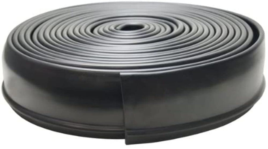 Flexy Flares Pacer Performance Black 4-1/4" x 50' Heavy Duty Extra Wide Rubber Fender Extension Roll