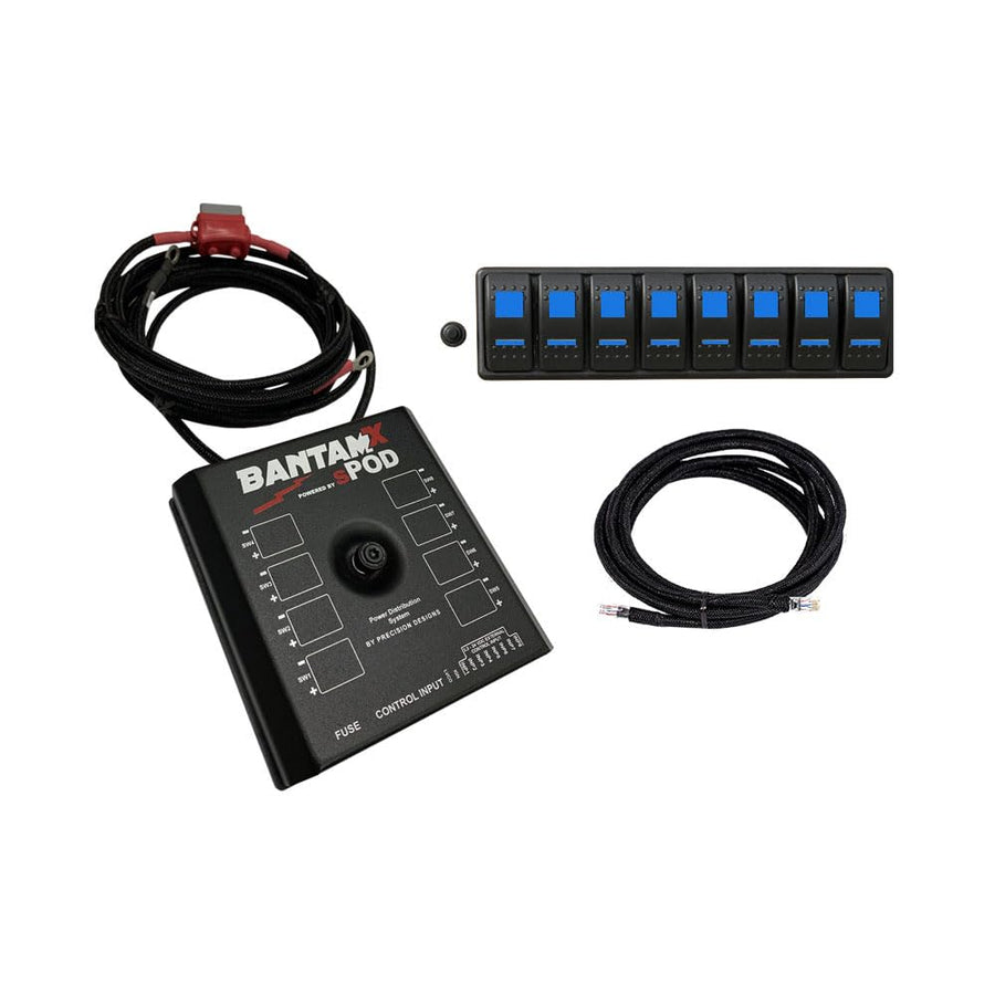 Modular BantamX w/Blue LED with 36 Inch Battery Cables