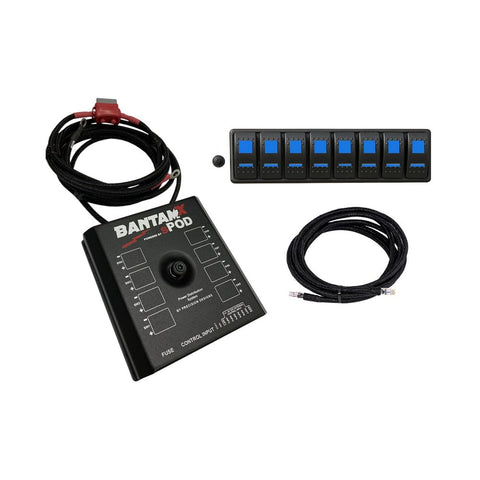 Modular BantamX w/Blue LED with 84 Inch Battery Cables