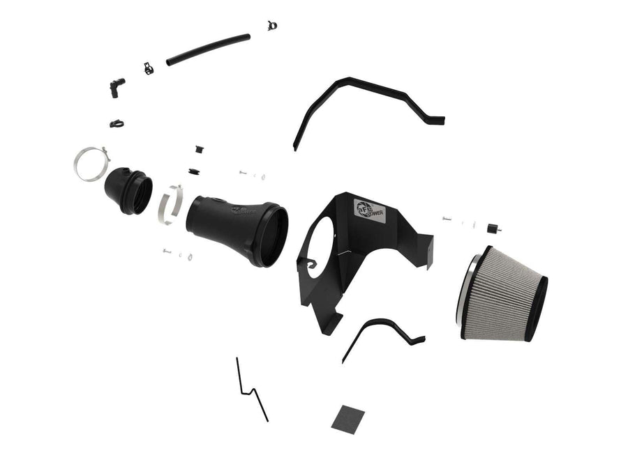Magnum FORCE aFe POWER Stage-2XP Cold Air Intake System w/Pro DRY S Filter, #54-12852D, Black