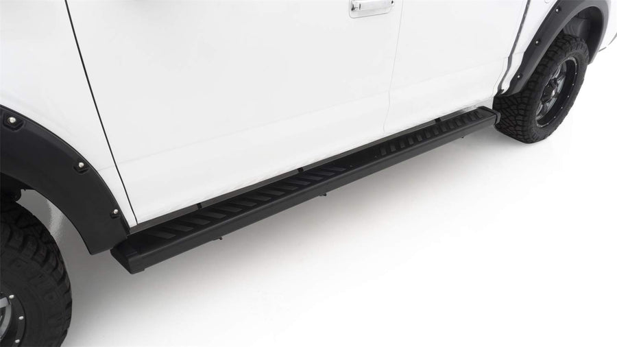 Lund Summit Ridge 2.0 Black Stainless Steel Running Boards for 2015-2018 Ford F-150 SuperCrew