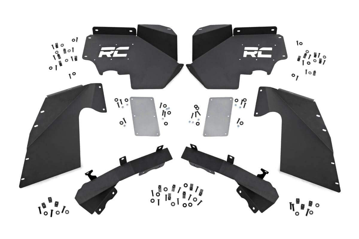 Rough Country Vertex Front Inner Fenders for 2007-2018 Jeep Wrangler JK - 1195V