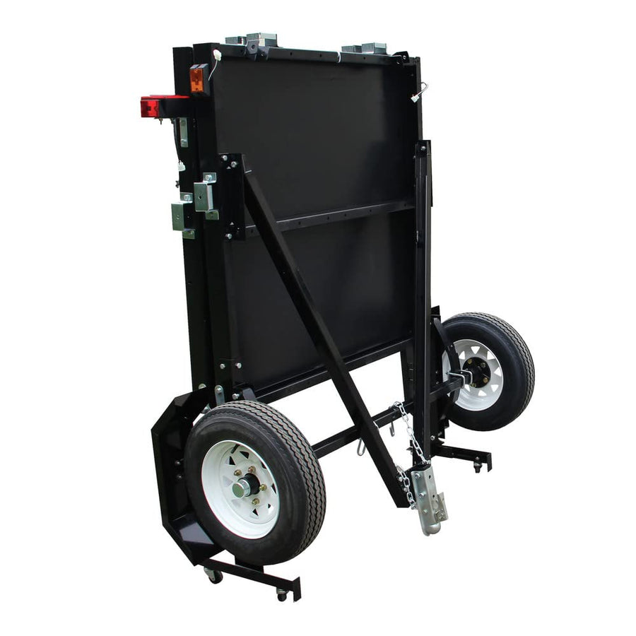4 x 8 DK2 Single Axle Folding Utility Trailer, Load Capacity 1450 lb, Deck Length 8 ft, Deck Width 4 ft, Model# MFT4X8