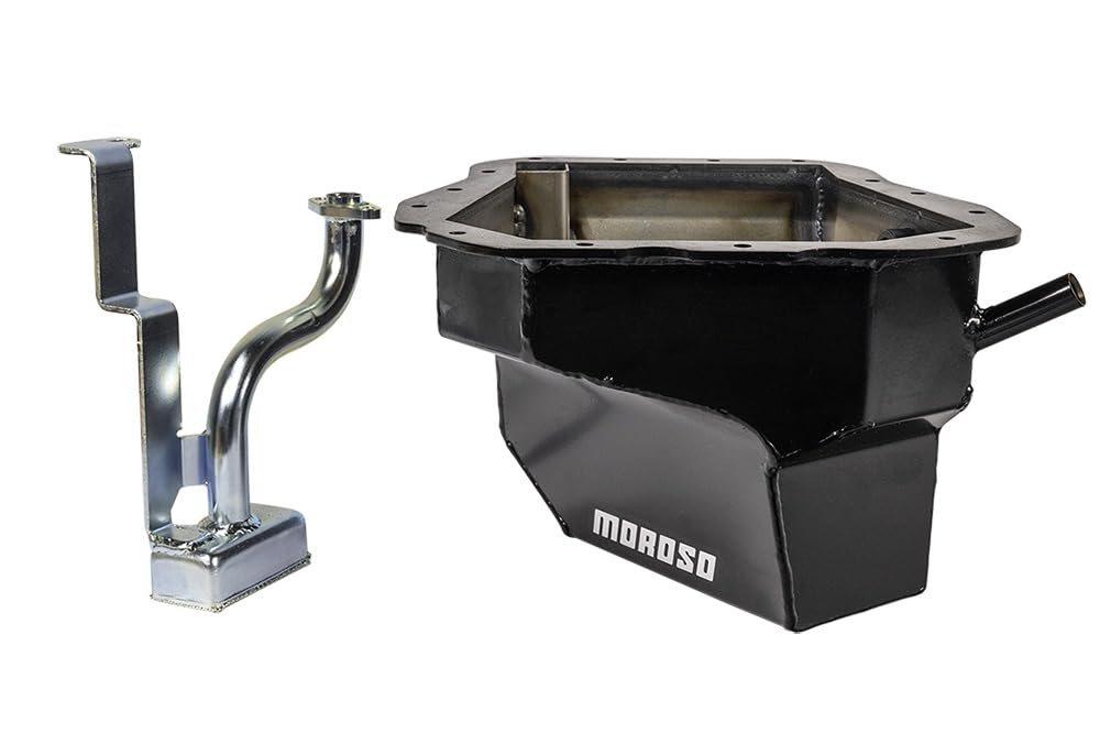 Steel Oil Pan Moroso 20966, Fits Subaru EJ20/22/25 Engines