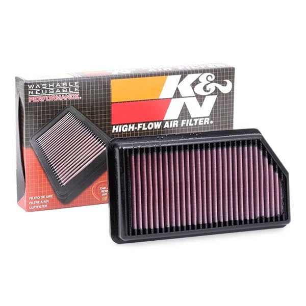 K&N Air Filter Engine: Reusable, Clean Every 75,000 Miles, Washable, Premium, Replacement Car Filter: Compatible with 2012-2018 KIA/HYUNDAI (ceed, Forte5, Cerato, i30, II, III, K3, KX3), 33-3008