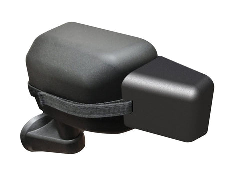 Towing Mirror Extensions RAMPAGE PRODUCTS for Jeep Wrangler JK | Black, Pair | 8605 | Fits 2007-2018 Jeep Wrangler JK 2-Door