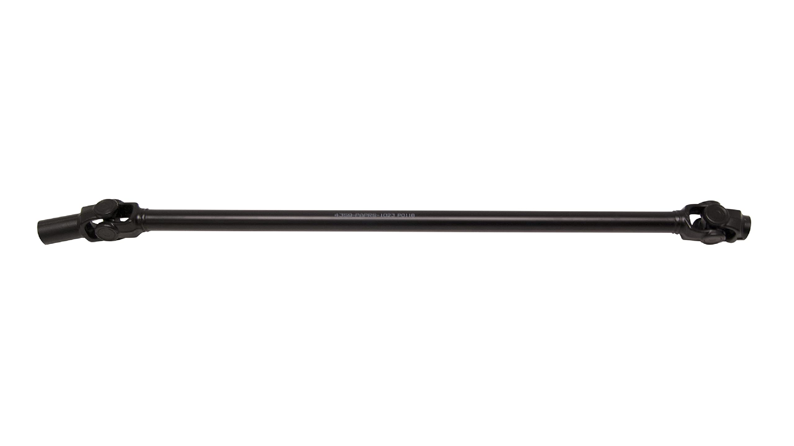 Front Rugged Propeller Shaft for (2012-14) Polaris RZR 900, in Heat Treated Carbon Steel & Powder Coated Black Shafts for Extreme Durability, U-Joints with Greased Fittings OEM: 1332996
