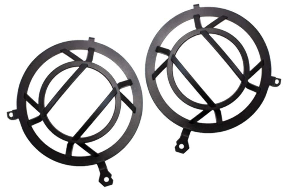 Black Fishbone Offroad Headlight Guards