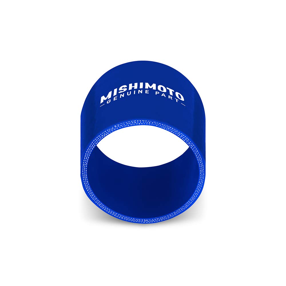 3" Mishimoto Straight Coupler, Blue