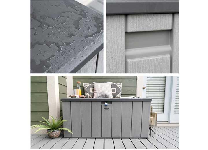 150 gal Lifetime LFT60340 Outdoor Storage Deck Box