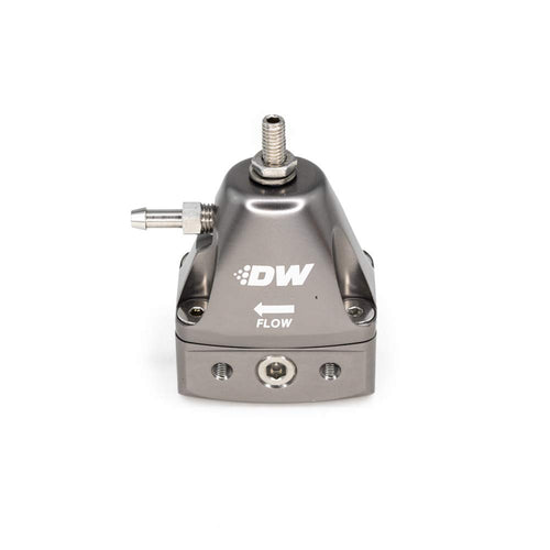 DWR1000iL DeatschWerks Adjustable In-line Fuel Pressure Regulator, Titanium
