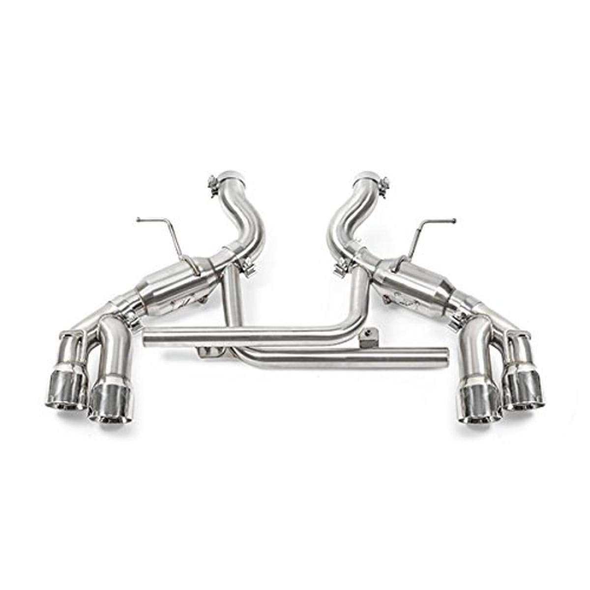 Mishimoto Pro Axleback Exhaust MMEXH-CAM8-16AQTPP Fits Chevrolet Camaro SS Quad Tip 2016-2018 Polished