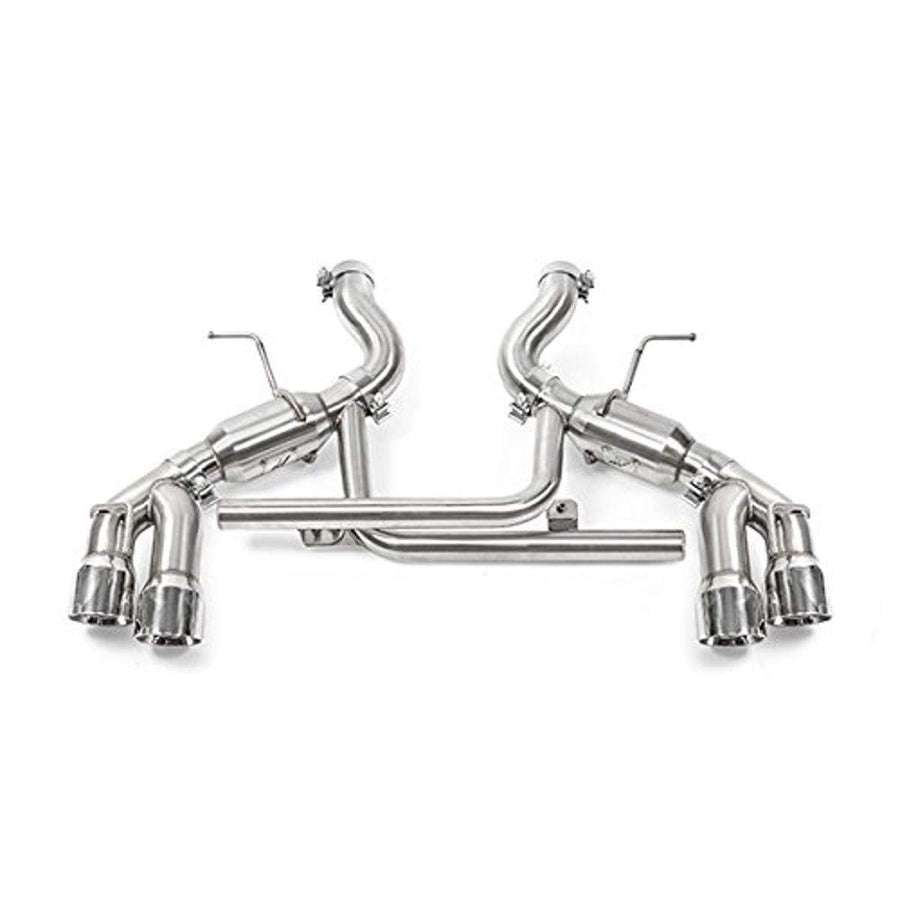Mishimoto Pro Axleback Exhaust MMEXH-CAM8-16AQTPP Fits Chevrolet Camaro SS Quad Tip 2016-2018 Polished