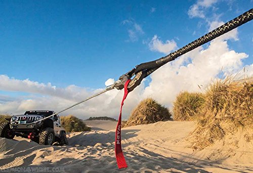 Spydura WARN 87915 Synthetic Winch Cable Rope with Swivel Hook End: 3/8" Diameter x 100' Length, 5 Ton (10,000 lb) Capacity