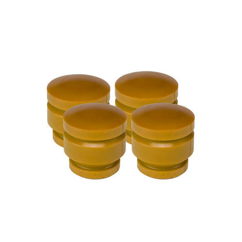 SumoSprings SSF-202-54 | Front Solo SumoSprings for Chevrolet Silverado 2500/3500, GMC Sierra 2500/3500 | Left/Right Pair | 2500 (lb) Capacity at 50% Compression | Made in the USA, Yellow