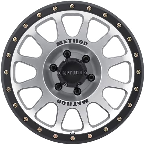 MR305 NV Method Race Wheels, 18x9, 0mm Offset, 6x5.5, 108mm Centerbore, Machined - Matte Black Lip, MR30589060300