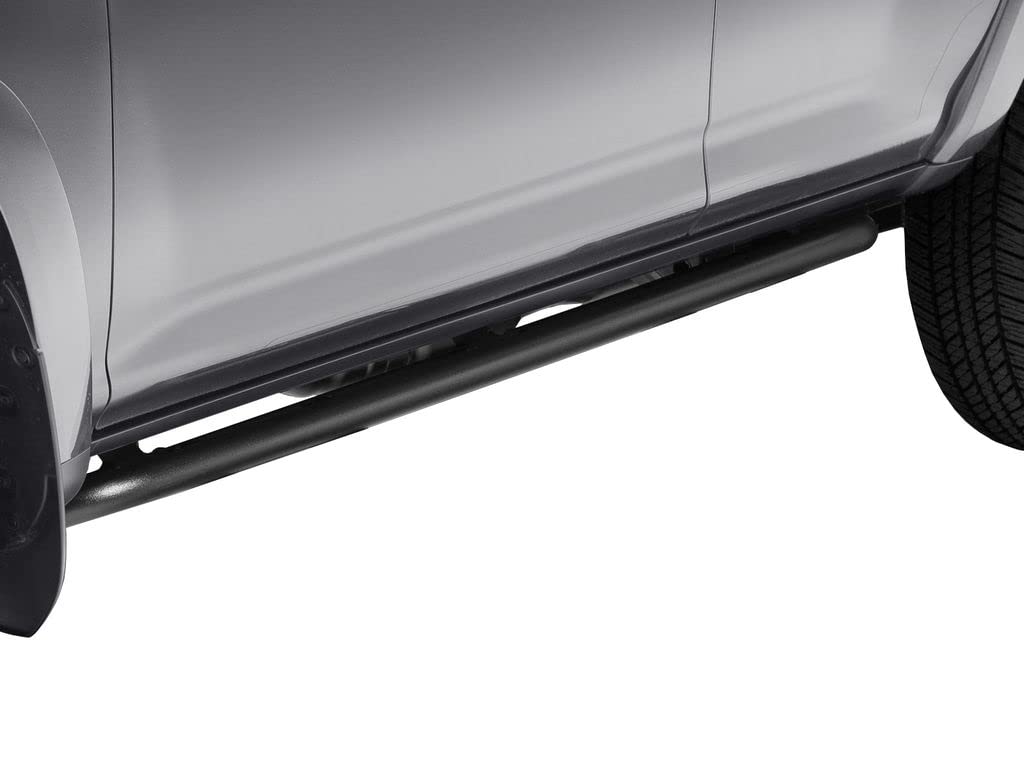 RKR Rails RealTruck for Ford F-150 | Cab Length, Tubular Steel, Textured Black | F154RKRCC | Fits 2019 - 2025 Ford F-150, 17-25 Raptor, 22-25 Lightning, 18-25 Police Respnder, 17-25 SSV SuperCrew