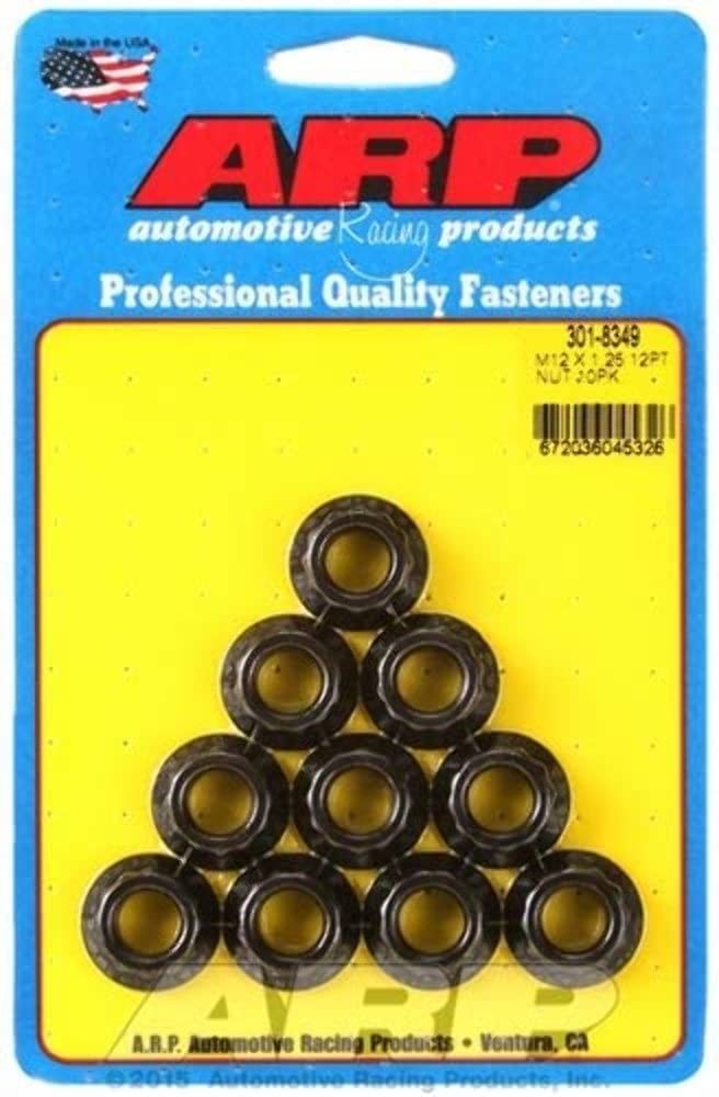 ARP 12PT Nut Kit M12 x 1.25 301-8349