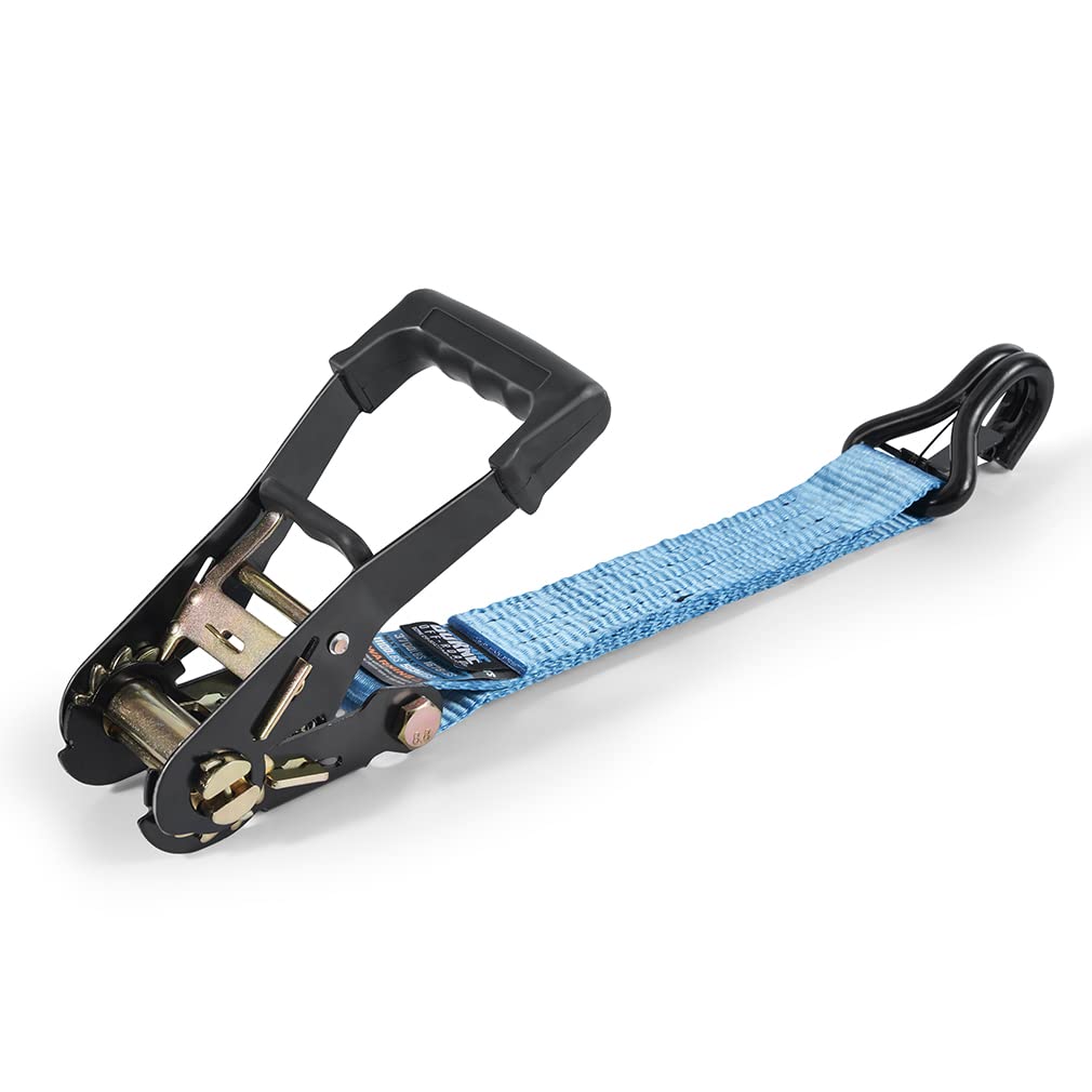 Off-Road Vehicle Borne Ratchet Tie-Down Kit, Blue