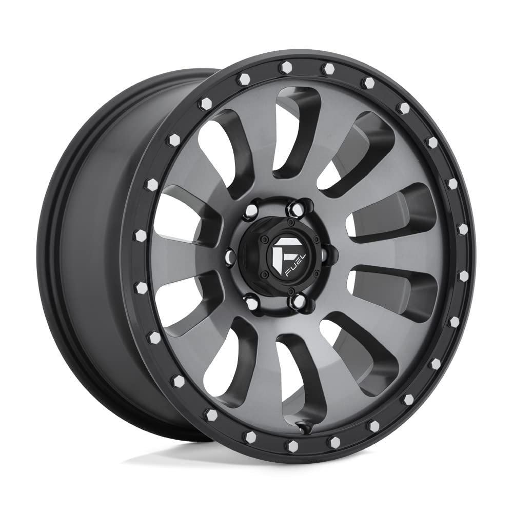 D648 1PC Fuel 18X9 6X5.5 MT-GNMTL-BBR 01MM