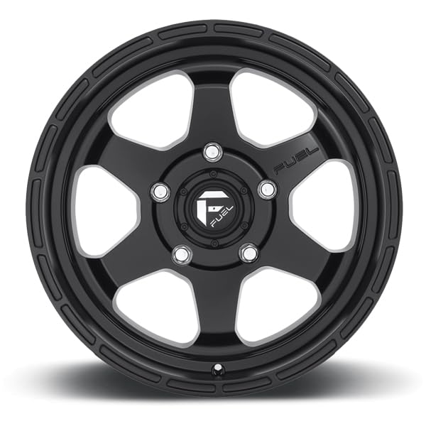 D664 SHOK FUEL OFF-ROAD 18X9, 5X5.0, 5.04, 1mm MATTE BLACK - D66418907550
