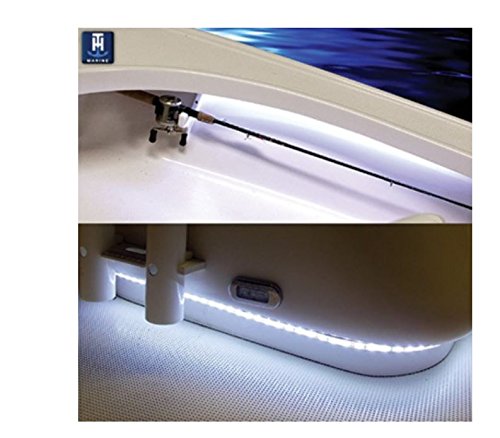 T. H. Marine Flat Rope Light Mounting Channel - LED-SMSLC-6WT 6'