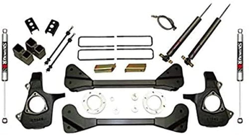 Skyjacker Suspension Lift Kit C7361PK-M w/Shock M95 Performance Shocks 3.5-4 in. Lift Incl. Front Struts And Rear Blocks Susp