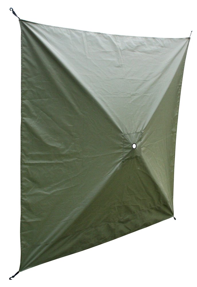 CLAM Wind and Sun Panel Quick-Set Attachment for Escape Sport Screen Shelter Canopy Tent with Carrying Bag, Accessory Only, Green (3 Pack)